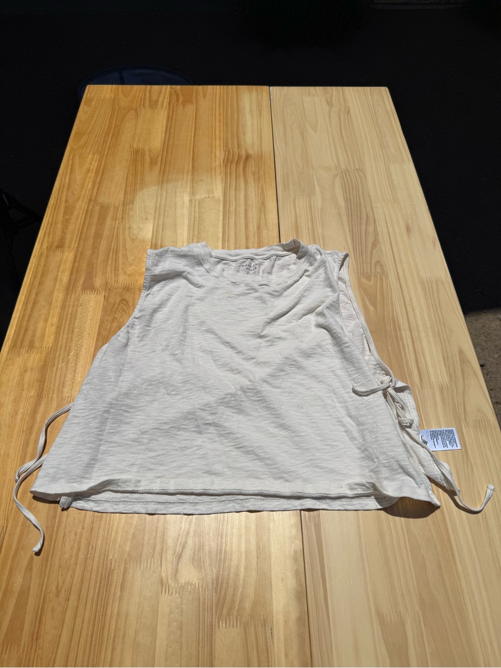america eagle side tie tank